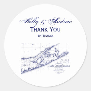 Adesivo Long Island - O Mapa De Hamptons