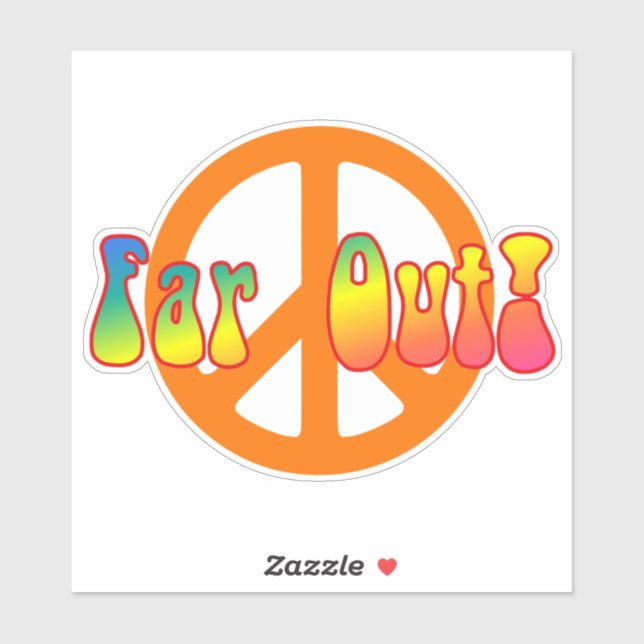 Adesivo Longe! Vinheta (Folha)