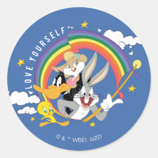 Adesivo LOONEY TUNES™ - Love Yourself Pride Badge
