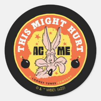 Adesivo LOONEY TUNES™ | WILE E. COYOTE™ Isso pode doer