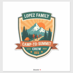 Adesivo Lopez Family Campo-à-Equipe de Cume Vintage Ca