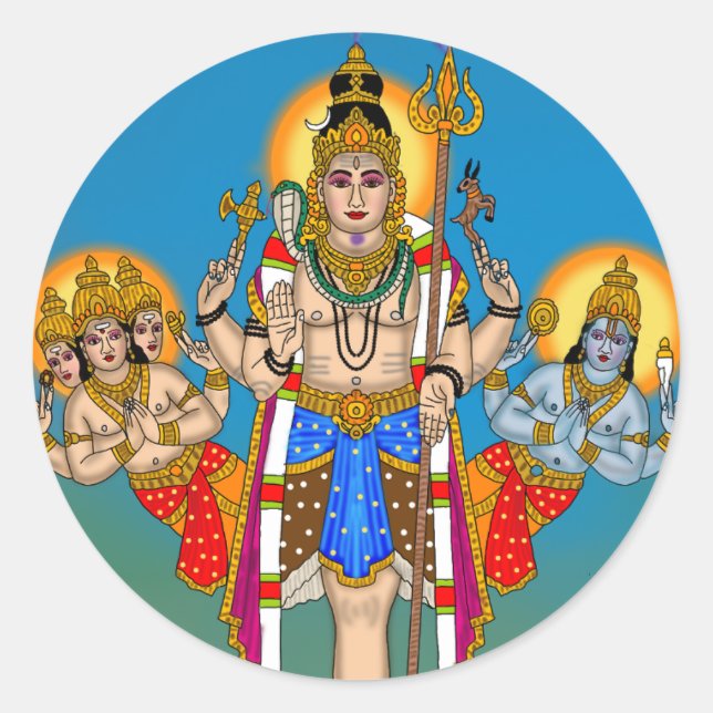 Adesivo Lord Ekpada Shiva Stickers (Frente)