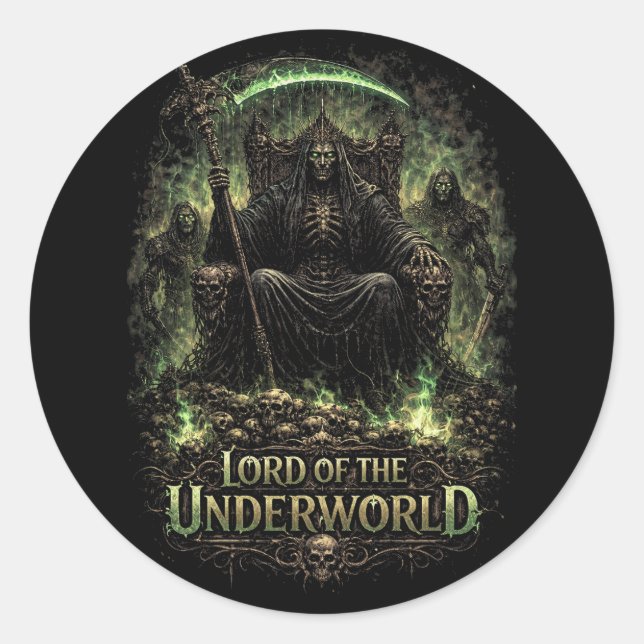 Adesivo Lord of the Underworld (Frente)