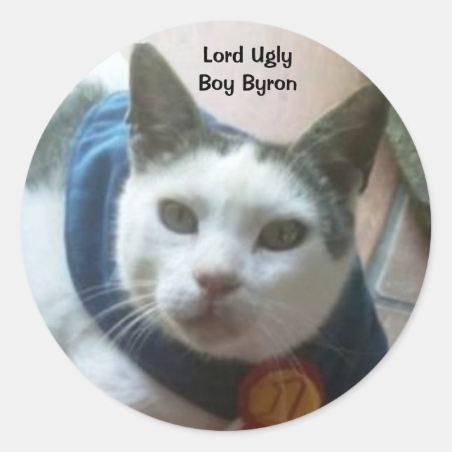 ADESIVO LORD UGLY BOY BYRON STICKER (Frente)