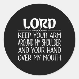 Adesivo Lorde Mantenha Seu Braço Ao Redor Da Minha Mão Do