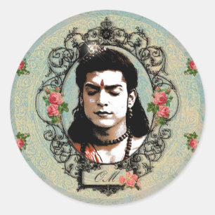 Adesivo Lorde Rama Indian Bollywood Meditação de Deus