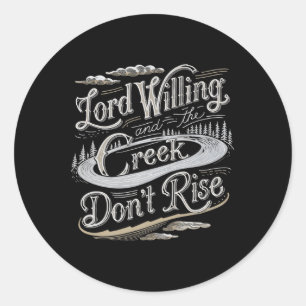 Adesivo Lorde Willing E O Creek Não Levantam Prêmio