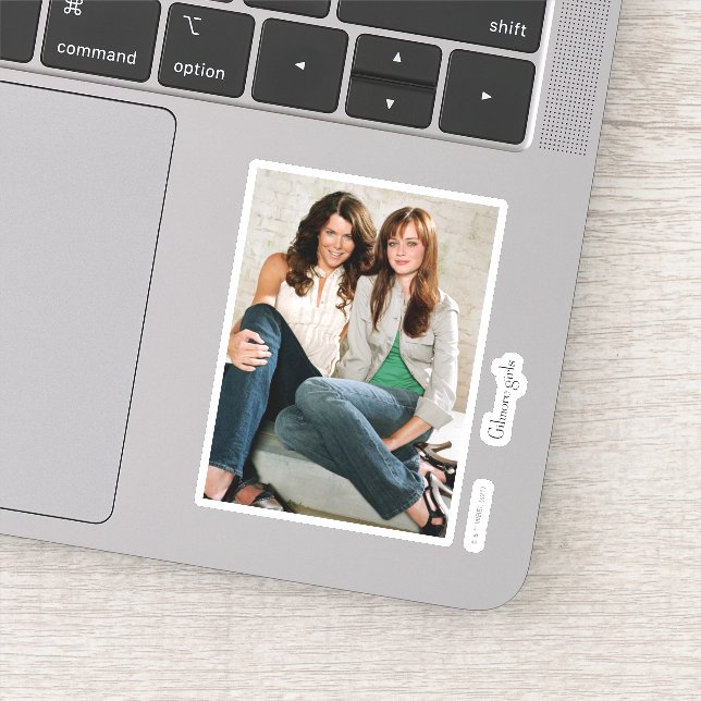 Adesivo Lorelai & Rory - Retrato Sentado (Detalhe)