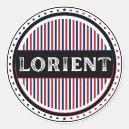 Adesivo Lorient City Pride Emblem – French Identity
