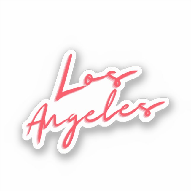 Adesivo Los Angeles (Frente)