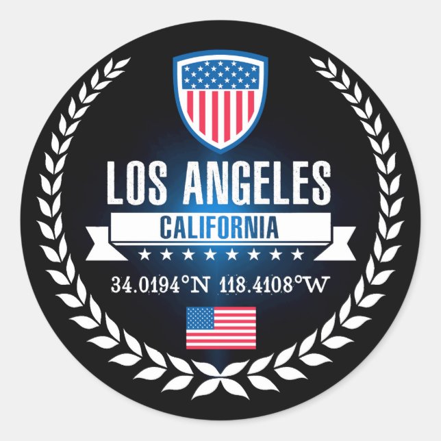 Adesivo Los Angeles (Frente)