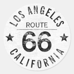 Adesivo Los Angeles California Route 66