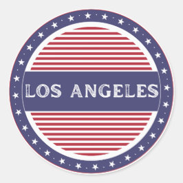 Adesivo Los Angeles City Pride Emblem – American Identity