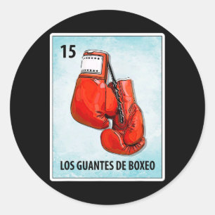 Adesivo Los Guantes De Boxeo Barras De Luvas Mexicanas
