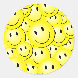 Adesivo Lotsa Sunny Happy Faces em Stickers