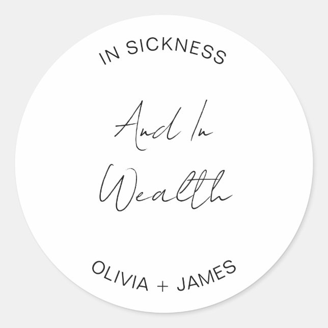 Adesivo Lottery Favor Bag Moderno E Em Riqueza (Frente)