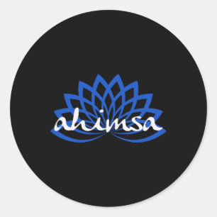 Adesivo Lótus Azul Ahimsa 