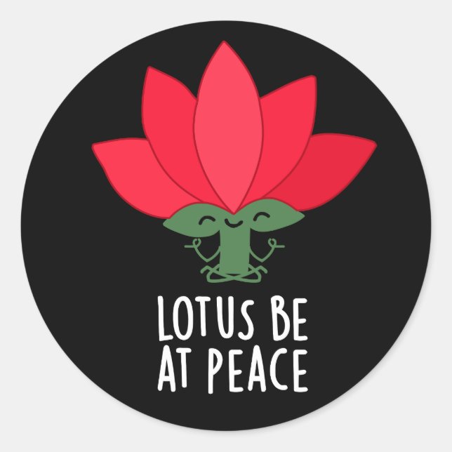 Adesivo Lotus Estará Na Fábrica Engraçada Pela Paz, Pun Da (Frente)