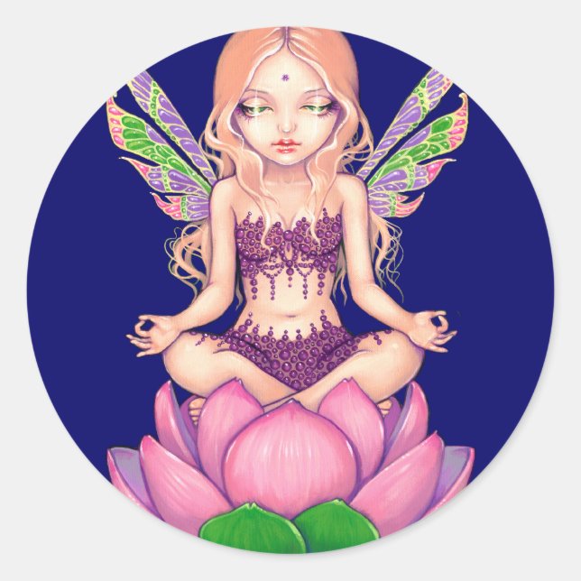 Adesivo "Lotus Fairy" Sticker (Frente)