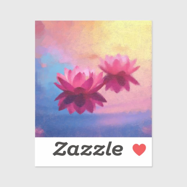 Adesivo Lotus Love (Folha)