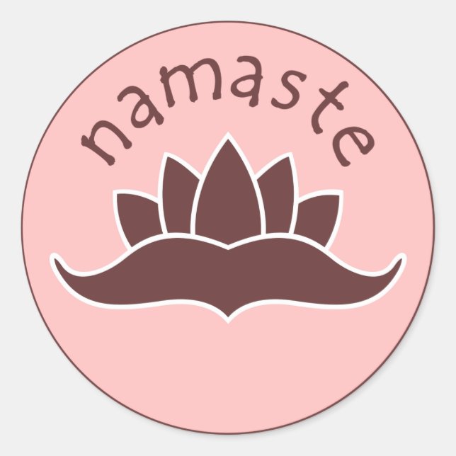 Adesivo Lotus Namaste (Frente)