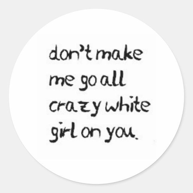 Adesivo louco (Frente)