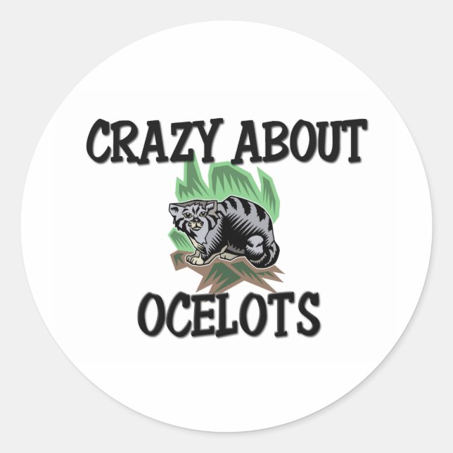 Adesivo Louco sobre Ocelots (Frente)