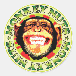 Adesivo Loucos macacos