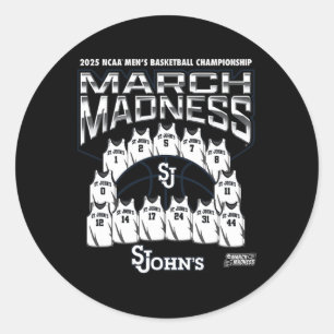 Adesivo Loucura de março de St. John's 2025 masculina Sket