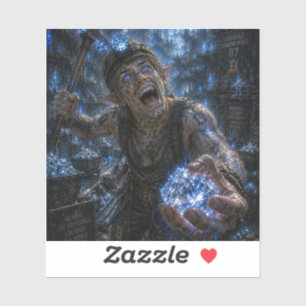Adesivo Loucura / Minerador / Mineração de Diamantes