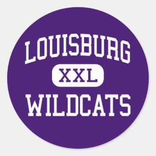 Adesivo Louisburg - Wildcats - alto - Louisburg Kansas