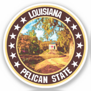 Adesivo Louisiana