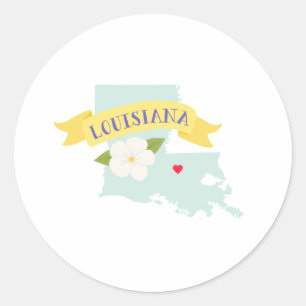 Adesivo Louisiana