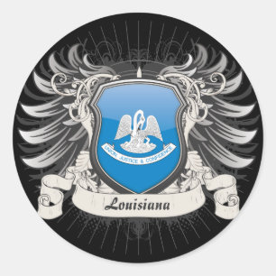 Adesivo Louisiana Crest