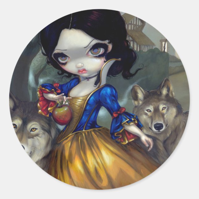 Adesivo "Loup-Garou: Blanche Neige" Sticker (Frente)