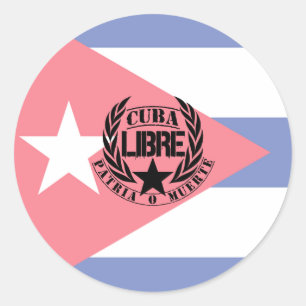 Adesivo Louros da divisa de Cuba Libre