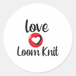 Adesivo Love 2 Loom Knit