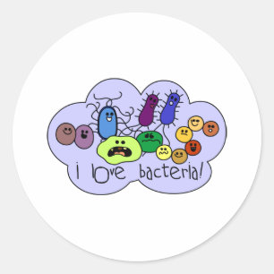 Adesivo Love Bacteria