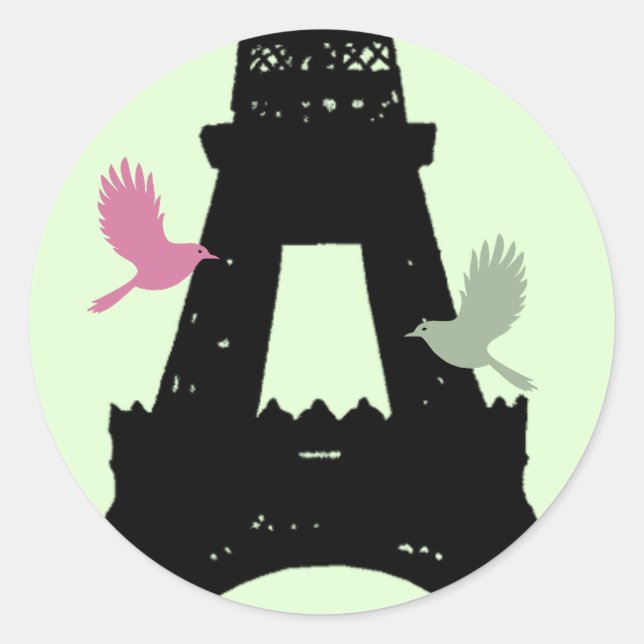 Adesivo Love Birds Sticker (verde) (Frente)