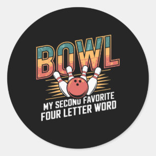 Adesivo Love Boliche Bowl É Meu Segundo Desenho De Palavra