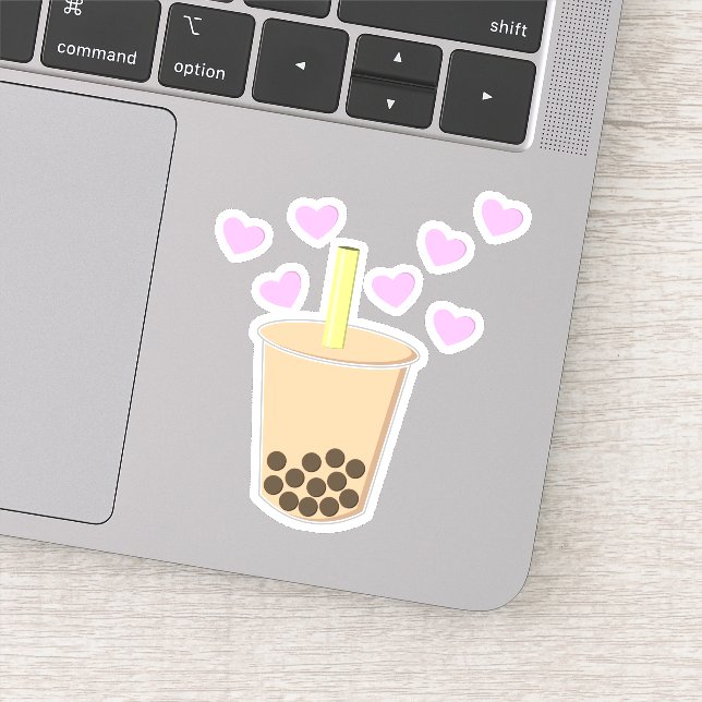 Adesivo Love Bubble Tea (Detalhe)