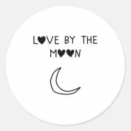 Adesivo Love By the moon