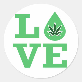 Adesivo Love Cbd - Stickers