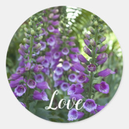 Adesivo Love Classic Round Sticker