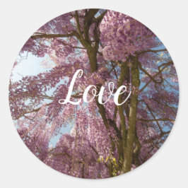 Adesivo Love Classic Round Sticker