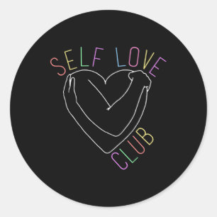 Adesivo Love Club Mental Health Awarness Line Art For Sup