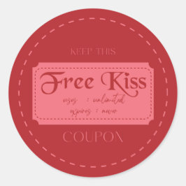 Adesivo Love coupon sticker