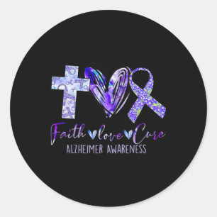 Adesivo Love Cure Alzheimerheimer