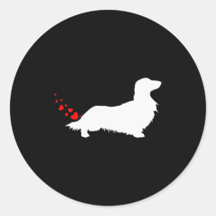 Adesivo Love Dog Farts Apparel Corp. Dia dos Namorados Lon