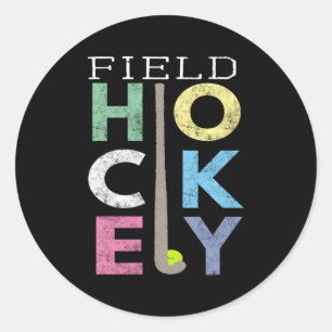 Adesivo Love Field Hockey Fund